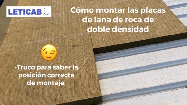 Guía fácil para instalar lana de roca