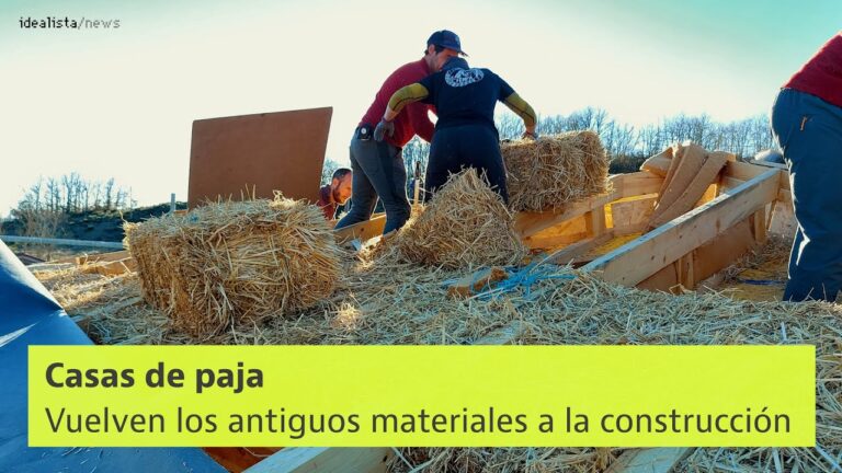 Aislamiento Innovador: Eficiencia con Paja Reciclada