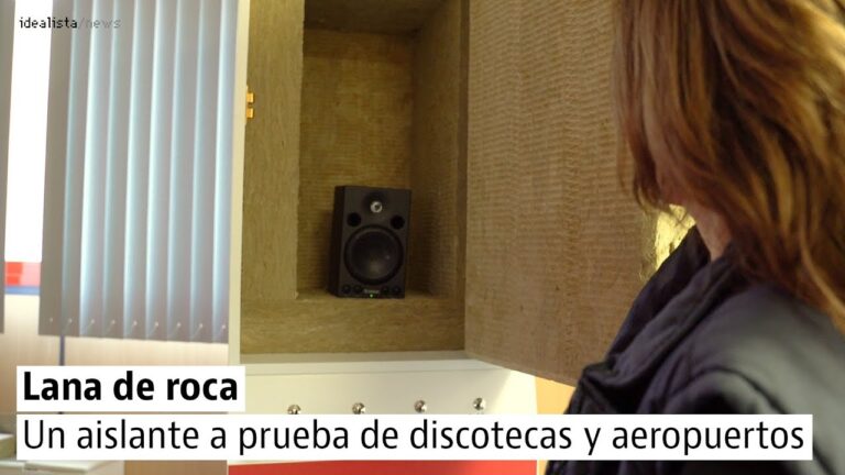 Aislamiento Ac&uacute;stico Eficaz con Tecnolog&iacute;a de Lana de Roca