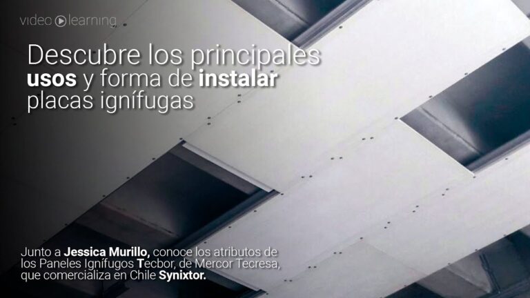 Aplicaciones Eficaces de Placas de Yeso Ign&iacute;fugas