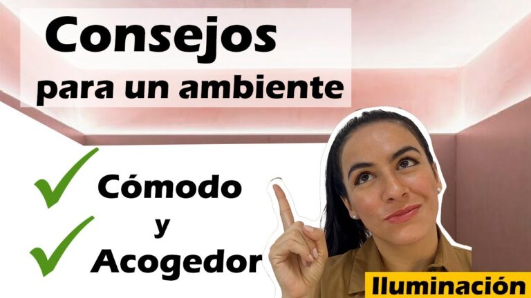 Consejos para Un Ambiente M&aacute;s Confortable